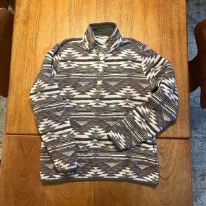 ORVIS Women’s Snap Sweater Aztec Pattern